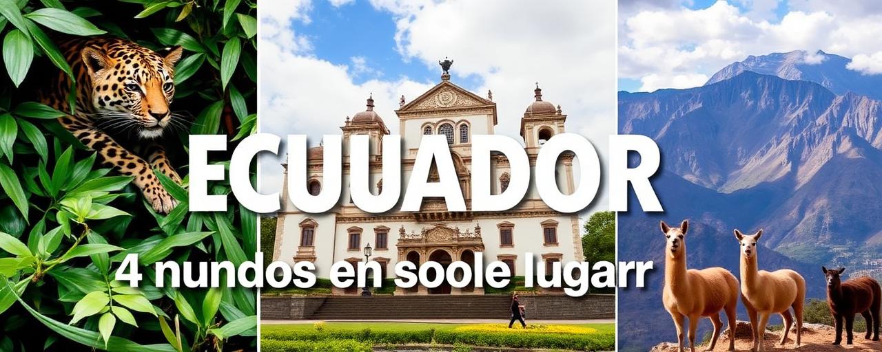 Ecuador — four worlds in one place